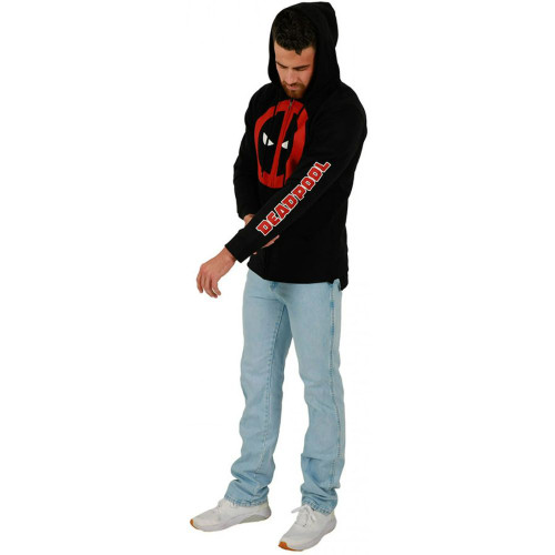 Deadpool Big Logo Zip Up Hoodie