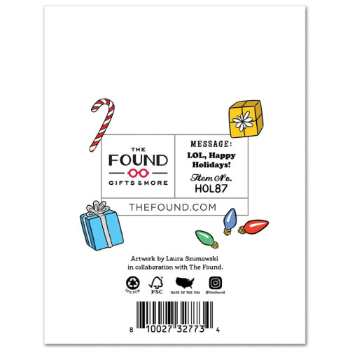 Cats Because the Holidays Suck Christmas Card