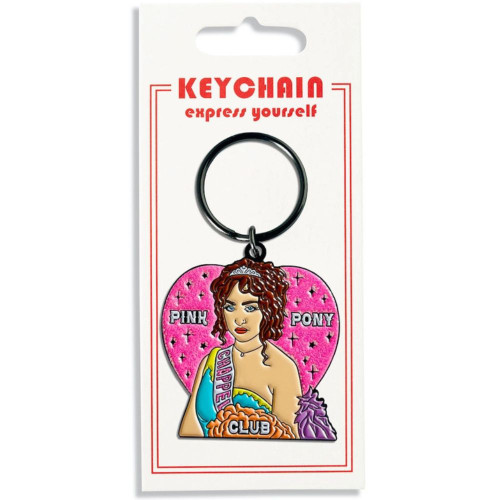 Chappell Roan Pink Pony Club Keychain