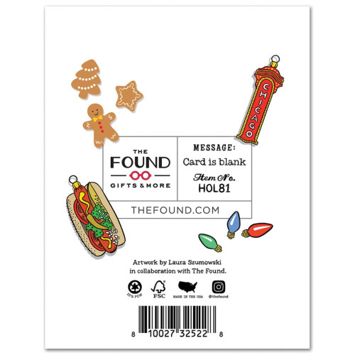 The Bear Happy Holidays Chef Christmas Card