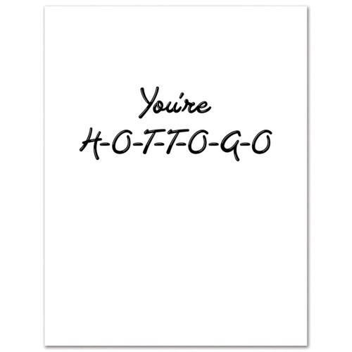 Chappell Roan Hot To Go Birthday Card