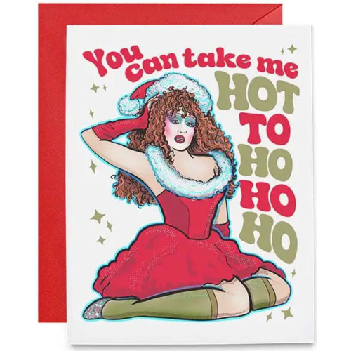 Chappell Roan Christmas Ho Ho Ho Card