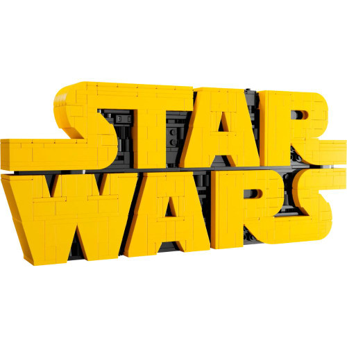 LEGO Star Wars: Brick-Built Star Wars Logo Sign OOP1