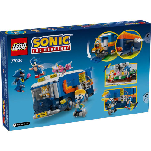 LEGO Sonic: Team Sonic Command Truck LEGO Sonic: Team Sonic Command Truck