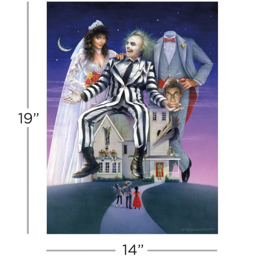 Beetlejuice Handbook 500 Piece Jigsaw Puzzle & Tin Tote Set