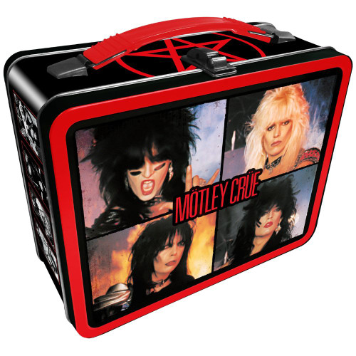 Motley Crue Fun Box Tin Tote Lunch Box