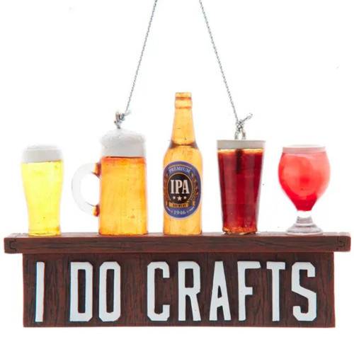 I Do Crafts - Craft Beer Ornament
