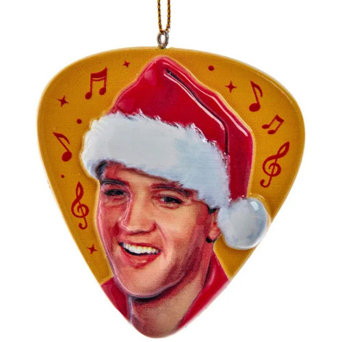 Elvis Presley Double Sided Guitar Pick Ornament