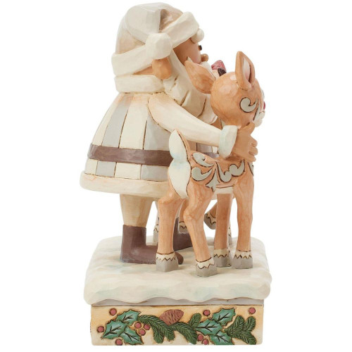 Woodland Santa with Rudolph & Clarice Figure by Jim Shore