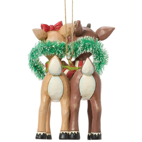 Rudolph and Clarice Ornament by Jim Shore