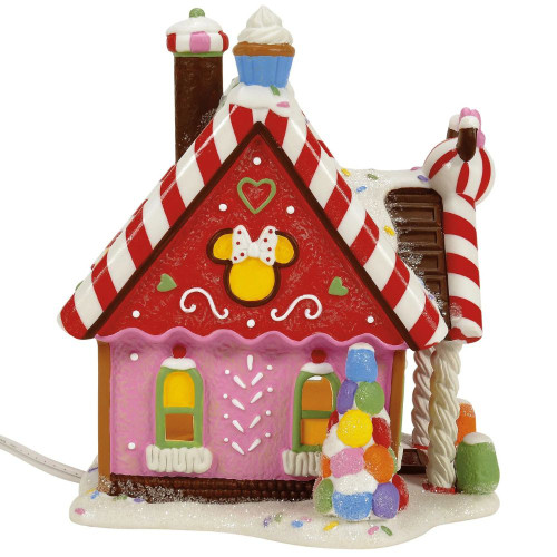 Minnie's Peppermint Villa - Department 56 Mickey's Merry Christmas Village