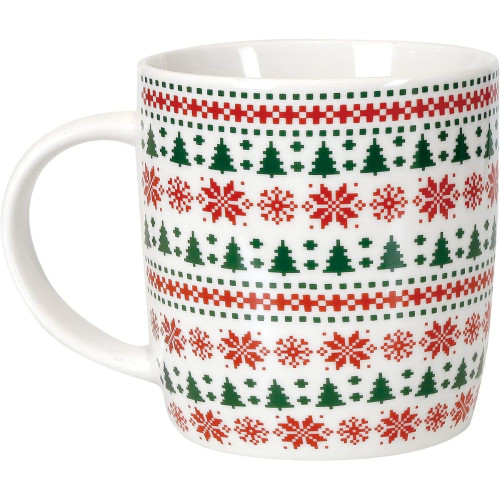 OCD Obsessive Christmas Disorder Mug and Novelty Glasses Set