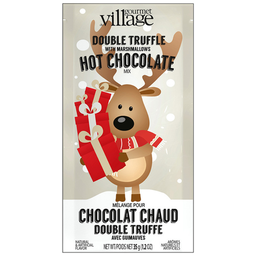 Reindeer Hot Chocolate with Marshmallows