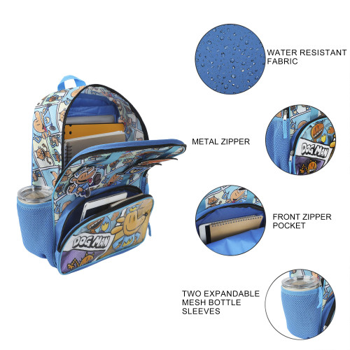 Dog Man Youth Backpack