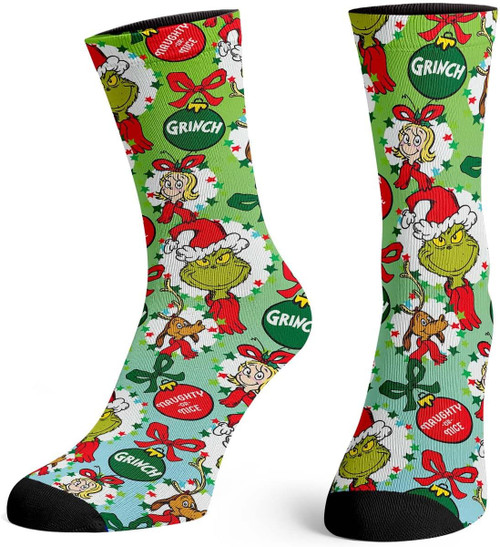 The Grinch Ombre Crew Socks