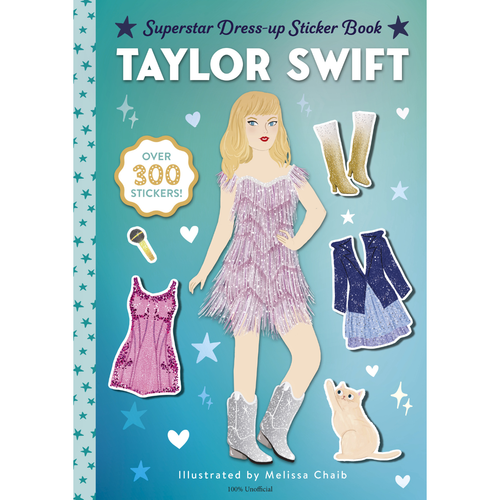 Taylor Swift Superstar Dress-Up Sticker Book