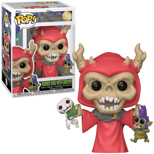 Pop! Disney: The Black Cauldron - Horned King with Creeper Pop! Disney: The Black Cauldron - Horned King with Creeper