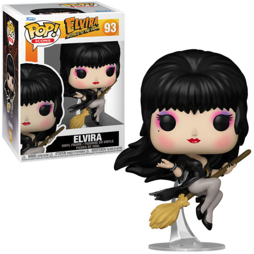 Pop! Icons: Elvira With Broomstick Pop! Icons: Elvira With Broomstick