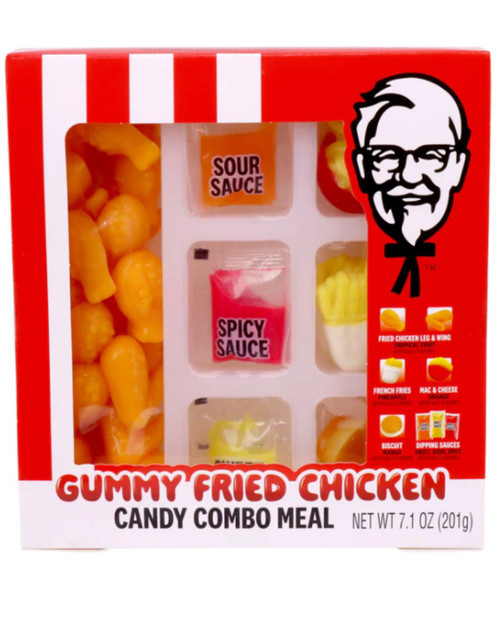 Kentucky Fried Chicken Combo Meal Gummy Candy  Kentucky Fried Chicken Combo Meal Gummy Candy