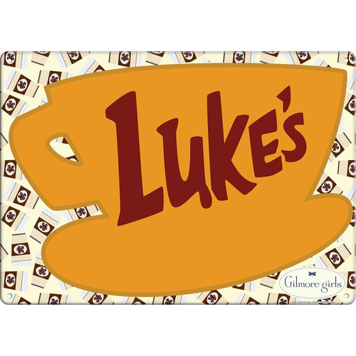 Luke's Diner Metal Sign