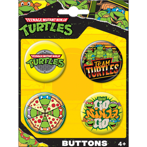 Teenage Mutant Ninja Turtles Button Set