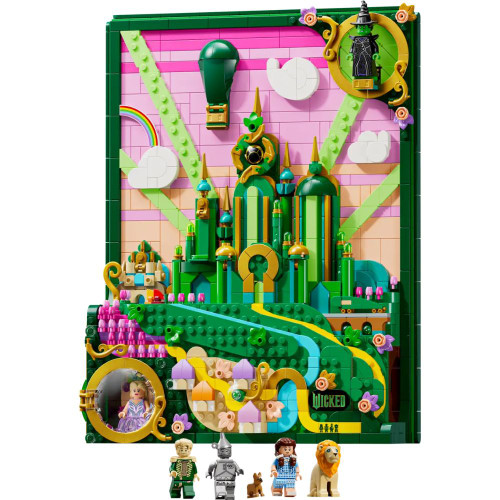 LEGO Wicked: Emerald City Wall Art LEGO Wicked: Emerald City Wall Art