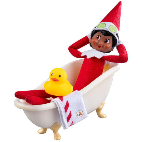 Polar Elf Props Spa Day  - Elf on the Shelf