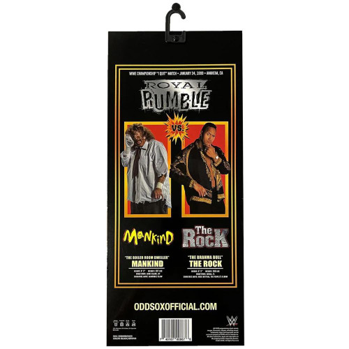 Mankind Vs The Rock Socks by Odd Sox