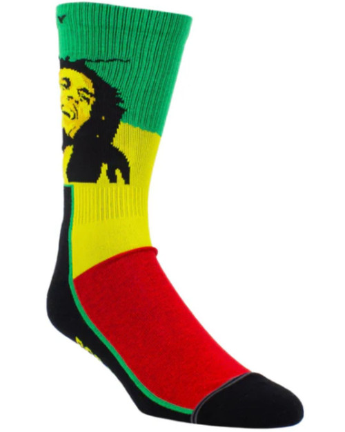  Bob Marley Smile Casual Crew Socks