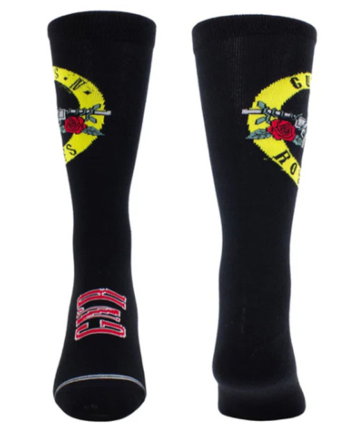 Guns N' Roses Pair of Crew Socks in Holiday Gift Box