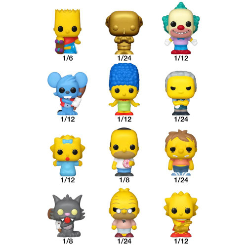 Bitty Pop! : The Simpsons  - Blind Bag Bitty Pop! : The Simpsons  - Blind Bag