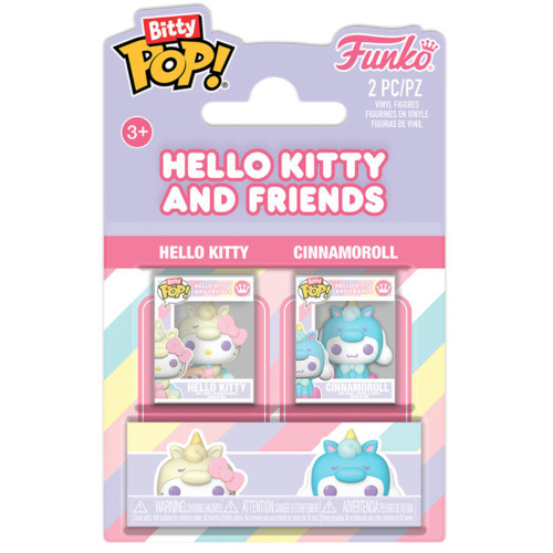 Bitty Pop! : Hello Kitty And Friends 2 Pack - Hello Kitty & Cinnamoroll Bitty Pop! : Hello Kitty And Friends 2 Pack - Hello Kitty & Cinnamoroll