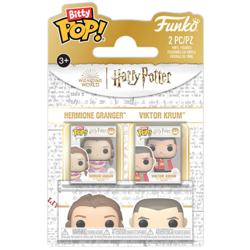 Bitty Pop! : Harry Potter 2 Pack - Hermoine Granger & Viktor Krum