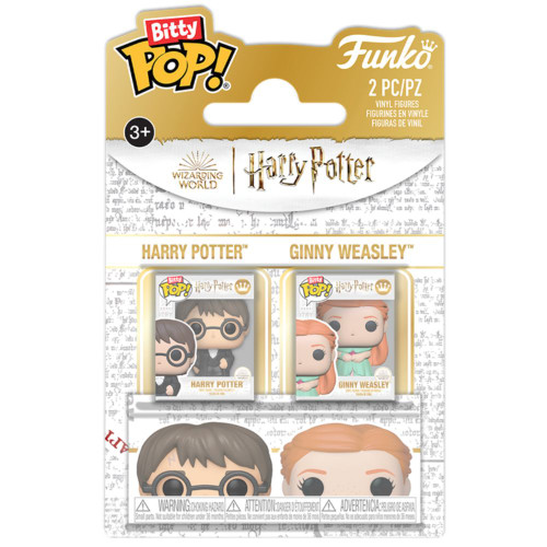 Bitty Pop! : Harry Potter 2 Pack - Harry Potter & Ginny Weasley