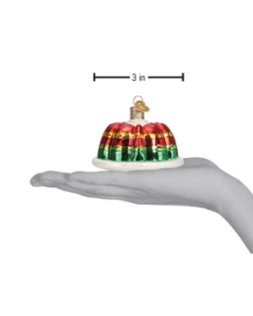 Aunt Bethany's Jello Mold Glass Ornament by Old World Christmas