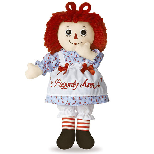 Raggedy Ann Doll - Made by Aurora - 12 inches