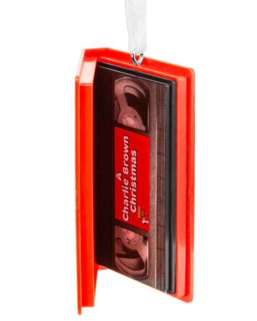  Peanuts A Charlie Brown Christmas VHS Ornament by Hallmark