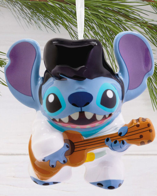 Stitch as Elvis Shatterproof Ornament by Hallmark