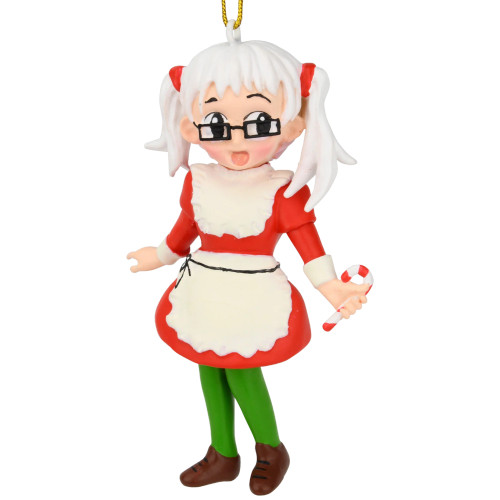 Anime Mrs Claus Tree Ornament