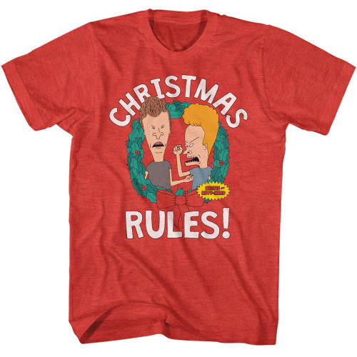 Christmas Rules Beavis and Butt-Head Shirt
