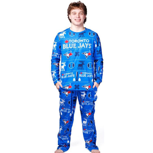 Toronto Blue Jays Cozy Christmas Pajamas