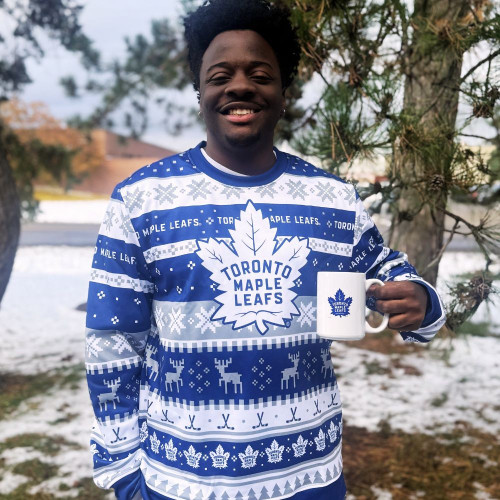 Toronto Maple Leafs Ugly Printed Pullover
