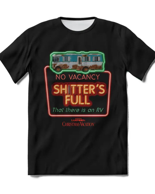 Christmas Vacation - Shitter's Full Sleep Shirt