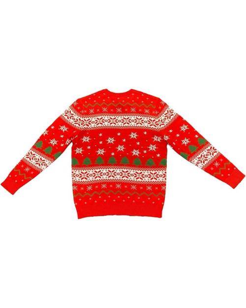 SpongeBob Square Pants Snowflake Catching Ugly Christmas Sweater 