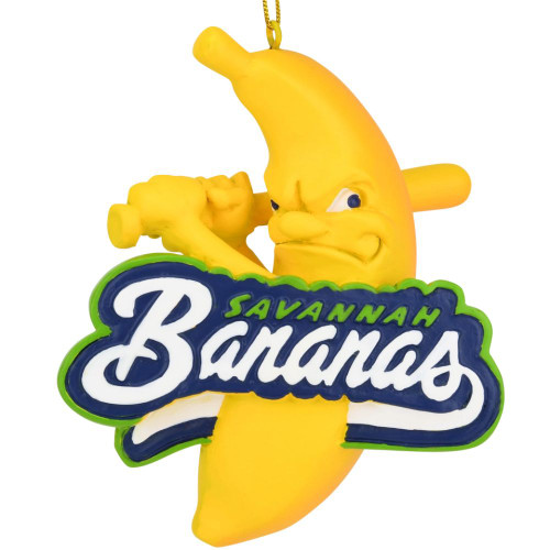 Savannah Bananas 3D Logo Christmas Ornament