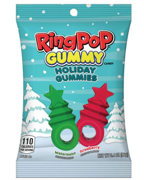 Ring Pop Holiday Gummies 