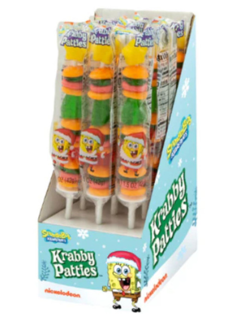 SpongeBob SquarePants Krabby Patties Holiday Kabob Display