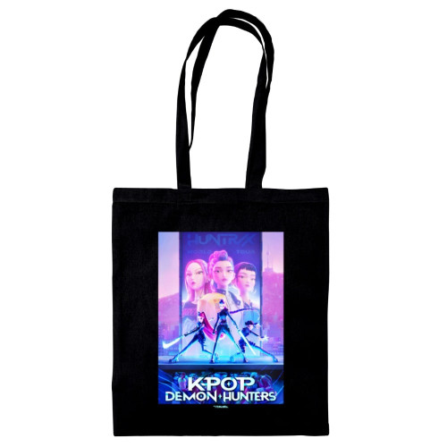 KPop Demon Hunters Tote Bag - Pink Canada | RetroFestive.ca