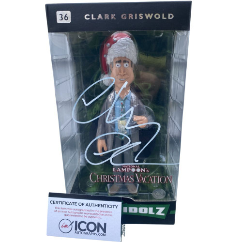 Chevy Chase Signed Vinyl Idolz Figure by  Funko