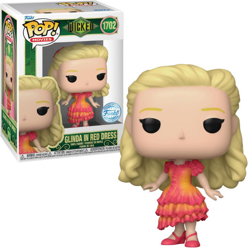 Pop! Movies: Wicked - Glinda In Red Dress